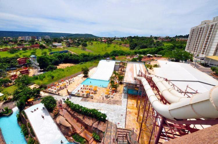 Apartmán Piazza Diroma Oficial Com Acesso Ao Acqua Park Vulcao Ate 5 Pessoas 1 Caldas Novas Exteriér fotografie